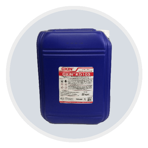 OXIN KD 103, засіб кислотний з дезінфікуючою дією для очищення, кан 22 кг